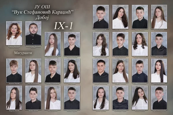 IX – 1 матуранти 2025/2026.